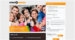 Desktop Screenshot of payment4education.com